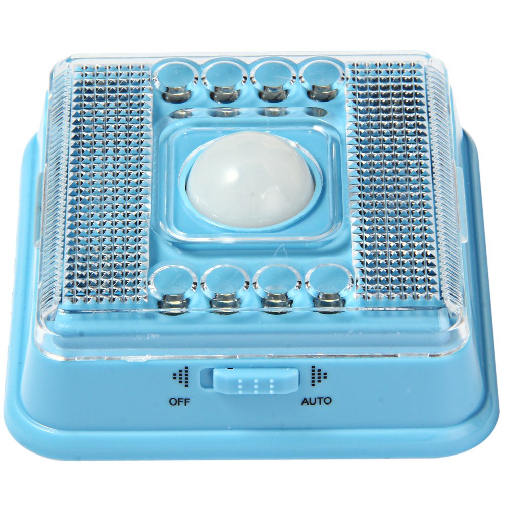 L0803 Auto PIR 8 LEDs Light Infrared Human Body Induction Lamp ...