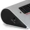 Aluminum Alloy Material USB3.0 Charger with EU Plug for iPhone Samsung HTC Tablet PC - 100 - 240V
