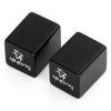 2pcs Aluminum Alloy Material Square Shaped Bike Tyre Air Valve Cap