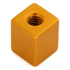 2pcs Aluminum Alloy Material Square Shaped Bike Tyre Air Valve Cap
