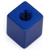 2pcs Aluminum Alloy Material Square Shaped Bike Tyre Air Valve Cap