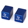 2pcs Aluminum Alloy Material Square Shaped Bike Tyre Air Valve Cap