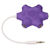 5-Way Multi Headphone Splitter