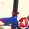 Qiyang QY-01 Bike Seat Post Clamp 31.8mm 6061 Aluminum Alloy Mountain Road MTB Bicycle Tube Clip