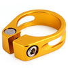 Qiyang QY-01 Bike Seat Post Clamp 31.8mm 6061 Aluminum Alloy Mountain Road MTB Bicycle Tube Clip