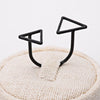 Trendy Layered Openwork Triangle Ring For Women