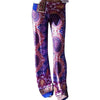 Ethnic Style Mid-Waisted Geometric Pattern Loose-Fitting Exumas Pants For Women