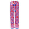 Ethnic Style Mid-Waisted Geometric Pattern Loose-Fitting Exumas Pants For Women