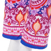 Ethnic Style Mid-Waisted Geometric Pattern Loose-Fitting Exumas Pants For Women