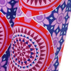 Ethnic Style Mid-Waisted Geometric Pattern Loose-Fitting Exumas Pants For Women