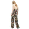 Retro Style High Waist Floral Print Women's Flare Leg Pants