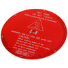 3D Printer Aluminum Plate Round PCB Heatbed MK3 Dual Power 12 / 24V for Delta Rostock