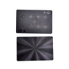 Laser PVC Devil Black Poker Embossed Playing Cards