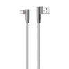 1 Meter Nylon Braid Type-C L Bending Data Charger Usb Cable