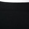 Vintage Elastic Waist Faux Leather Splicing Zippered Pencil Pants For Women
