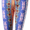 Stylish High-Waisted Printed Boot Cut Women's Pants