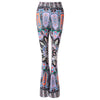 Stylish High-Waisted Printed Boot Cut Women's Exumas Pants