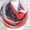 Chic American Flag Scrawl Pattern Voile Scarf For Women
