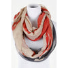Chic American Flag Scrawl Pattern Voile Scarf For Women