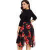 Spling Printing Half Sleeve Dress