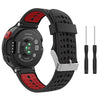 Soft Silicone Replacement Watch Band for Garmin Forerunner 235 / 220 / 230 / 620 / 630 / 735 Smart Watch