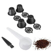 6Pcs Sets Refillable Coffee Capsule Cup Filter