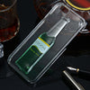 3D Liquid Flow Cocktail Bottle Style Anti-slip Back Cover Case with Transparent Frame for iPhone 6 6S 4.7 inches