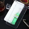 3D Liquid Flow Cocktail Bottle Style Anti-slip Back Cover Case with Transparent Frame for iPhone 6 Plus 6S Plus 5.5 inches