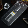 3D Liquid Flow Cocktail Bottle Style Anti-slip Back Cover Case with Transparent Frame for iPhone 6 Plus 6S Plus 5.5 inches