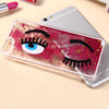3D Liquid Blink Flow Quicksand Style Anti-slip Back Cover Case with Transparent Frame for iPhone 6 Plus 6S Plus 5.5 inches
