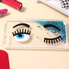 3D Liquid Blink Flow Quicksand Style Anti-slip Back Cover Case with Transparent Frame for iPhone 6 6S 4.7 inches