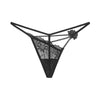 All-Transparent Seductive Lace Embroidered Underwear Thong