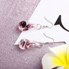Ethnic Style Charm Jewelry Coloured Glaze Water Droplets Drop Earrings