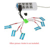 WSX / MX X6A - B04 6 - Port Charger 750MAH 25C 3.7V Accessories of WLtoys V636 / V686 / V686G 3A US Plug with EU Adapter