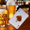 Creative Poker Card Shaped Bottle Opener Stainless Steel Beer Wine Soda Openers Bar Kitchen Tool