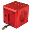 3 in 1 5 Ports USB Hub Speaker TF SD M2 MS Card Reader