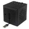 3 in 1 5 Ports USB Hub Speaker TF SD M2 MS Card Reader