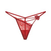 All-Transparent Seductive Lace Embroidered Underwear Thong