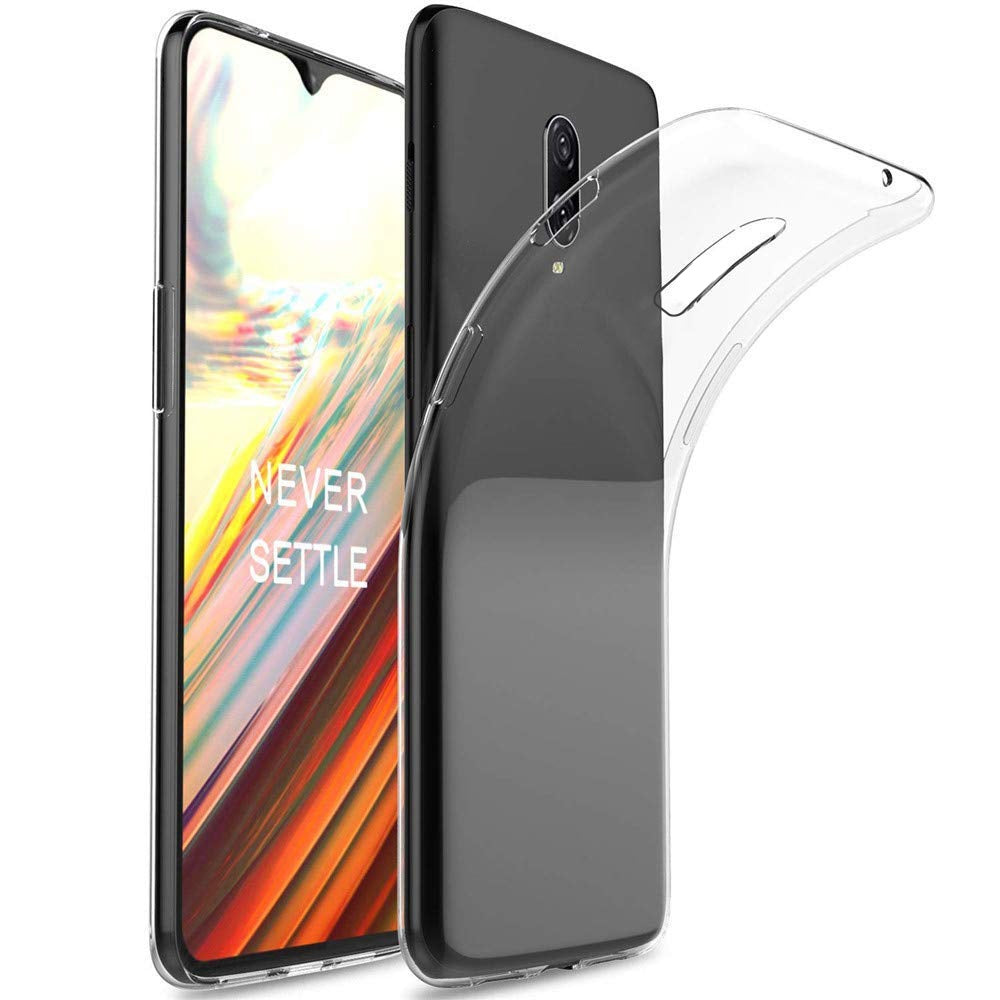 CHUMDIY Transparent Soft TPU Cover Case for Oneplus 6T