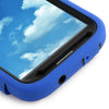 3 in 1 Two Layers Heavy Duty Impact Resistant Drop Protection Case with Clip Circle Stand PC Hard Shell Silicone Rugged Defender Cover for Samsung Galaxy S4
