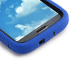 3 in 1 Two Layers Heavy Duty Impact Resistant Drop Protection Case with Clip Circle Stand PC Hard Shell Silicone Rugged Defender Cover for Samsung Galaxy S4
