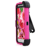 3 in 1 Full Body Protection Cover Case Silicone Shockproof Cover with Built-in Circle Stand Fitted Skin Clip for Samsung Galaxy S6