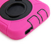 3 in 1 Full Body Protection Cover Case Silicone Shockproof Cover with Built-in Circle Stand Fitted Skin Clip for Samsung Galaxy S6