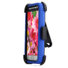 3 in 1 Full Body Protection Cover Case Silicone Shockproof Cover with Built-in Circle Stand Fitted Skin Clip for Samsung Galaxy S6