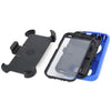3 in 1 Full Body Protection Cover Case Silicone Shockproof Cover with Built-in Circle Stand Fitted Skin Clip for Samsung Galaxy S6