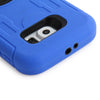 3 in 1 Full Body Protection Cover Case Silicone Shockproof Cover with Built-in Circle Stand Fitted Skin Clip for Samsung Galaxy S6