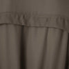 Stylish Turn-Down Collar Long Sleeve Pocket Design High Slit Women's Dress