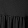 Stylish Turn-Down Collar Long Sleeve Pocket Design High Slit Women's Dress