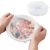 6PCS Silicone Stretchable Lids Various Sizes