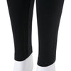 Active Elastic Waist Color Block Skinny Ninth Women's Yoga Pants